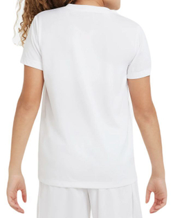 Футболка для девочки теннисная Nike Dri-Fit Legend V-Neck Training T-Shirt - black/white