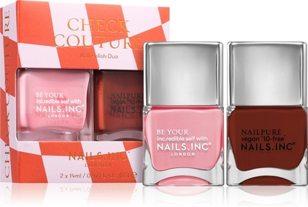 Nails Inc. Check Couture - набор лаков для ногтей,