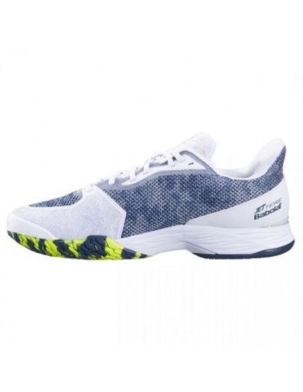 Мужские кроссовки теннисные Babolat Jet Tere All Court Men - white/dark blue