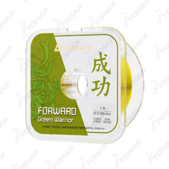 Леска FORWARD Green Warrior 0,165mm/150m Nylon (N-FGW-0165-150) Nisus