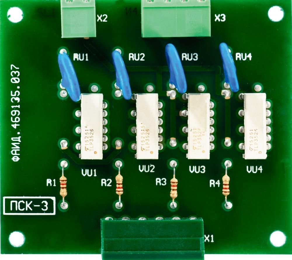 Плата семисторных ключей ПСК-3 УЛ/УКЛ ФАИД.469135.037
