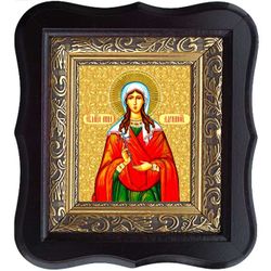 Анна Адрианопольская Святая мученица. Икона на холсте.