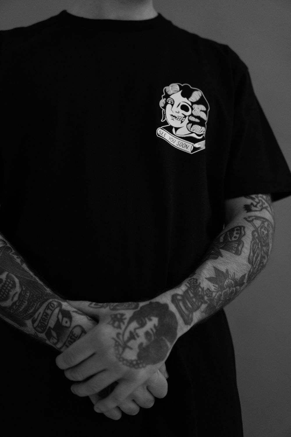 Футболка Old Lizard See You Soon Черная