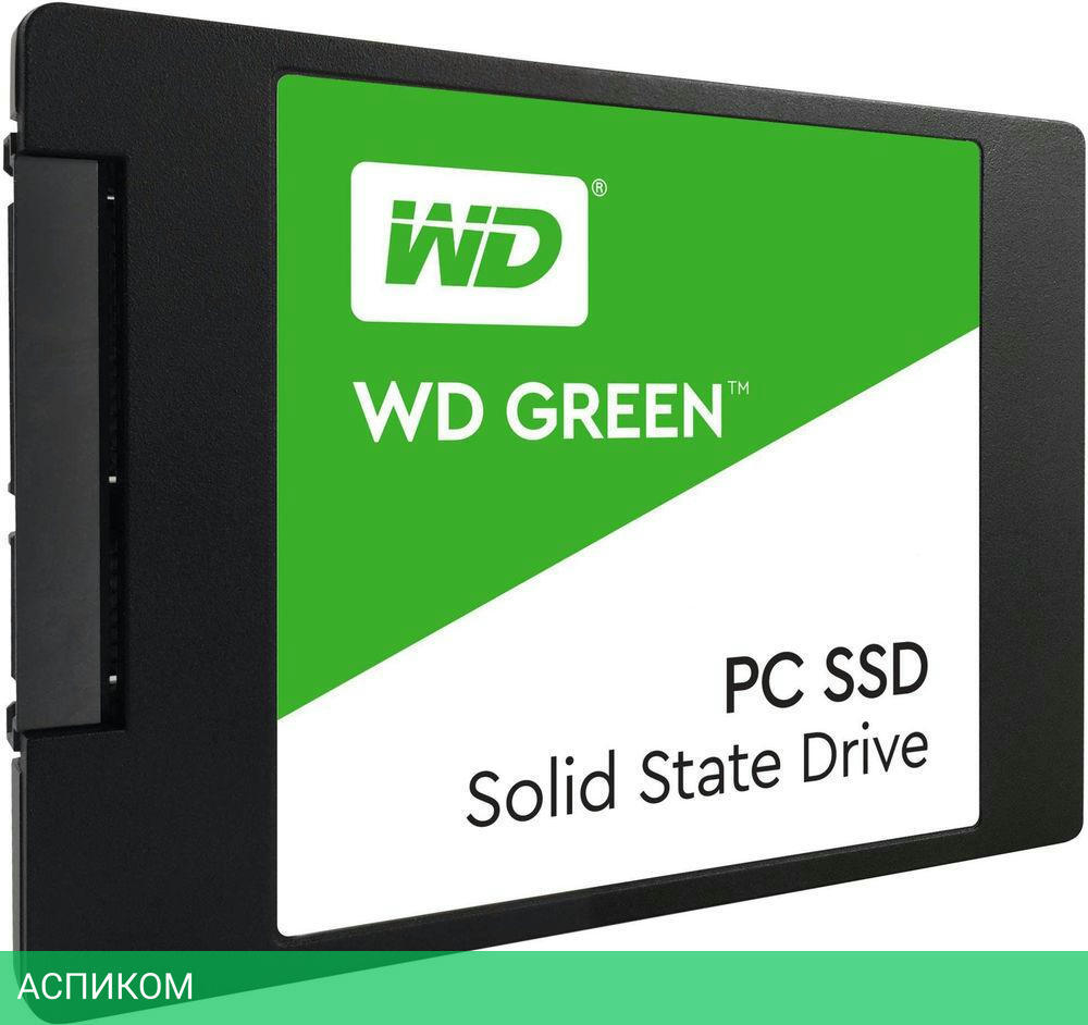 SSD диск WD Green 1TB (WDS100T3G0A)