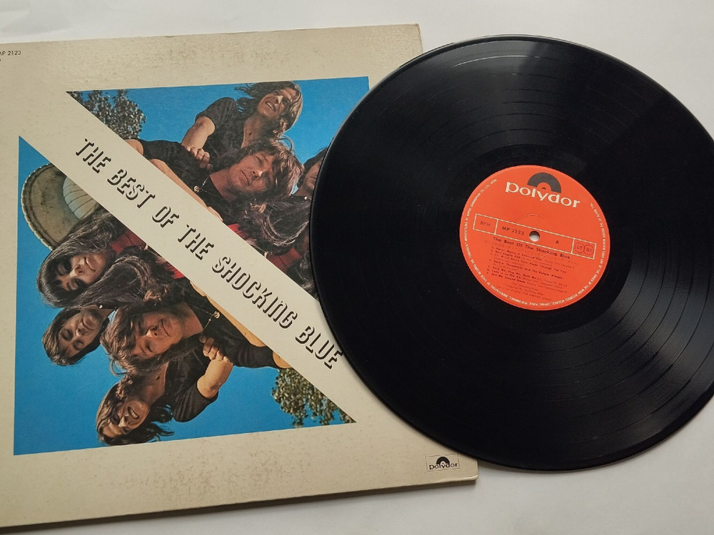 Винтажная виниловая пластинка LP The Best Of The Shocking Blue (Japan 1970) (No Obi) Never Marry A Railroad Man