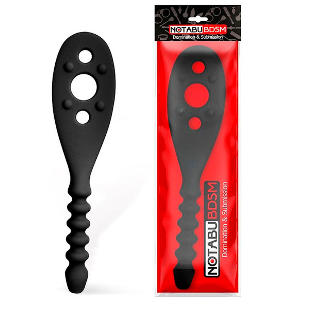 Черная силиконовая шлепалка 30см Bior Toys Notabu NTB-80755