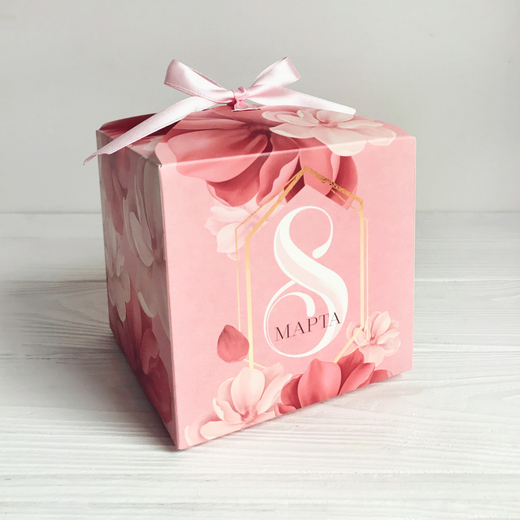 Коробка "8 марта", 12 × 12 × 12 см