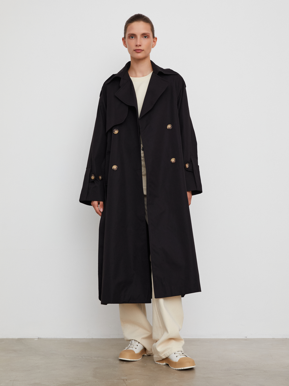 Тренч Safari Black