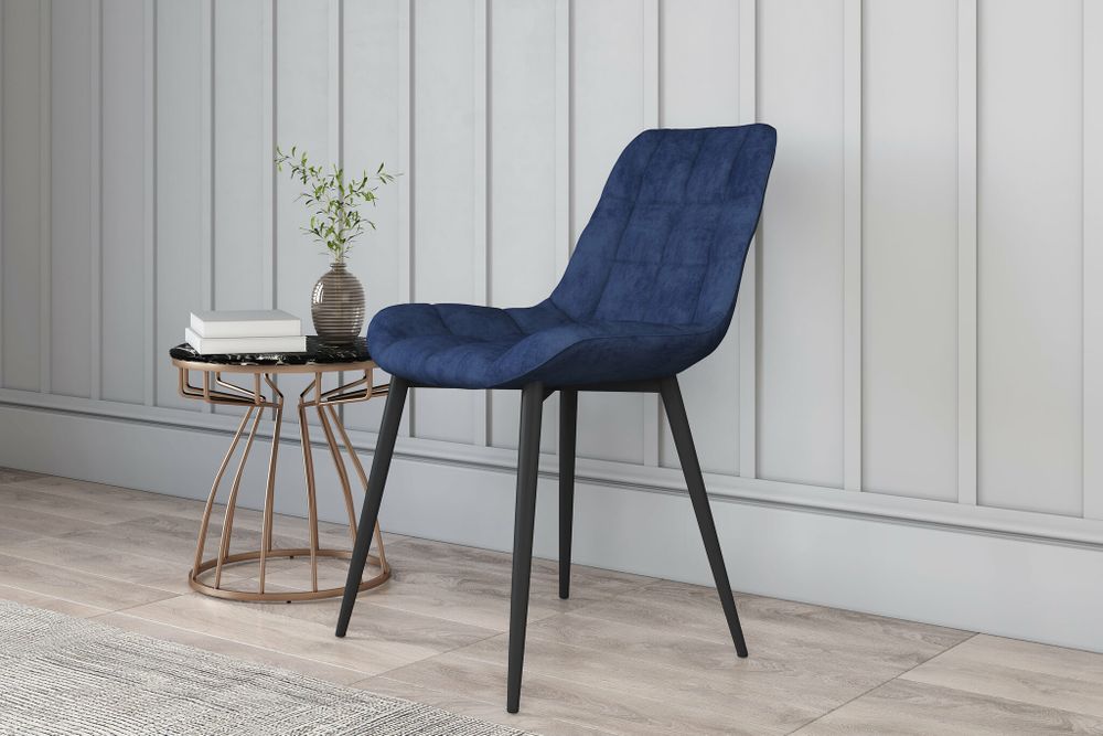 Стул Президент (Синий Софт), ДСВ-Мебель