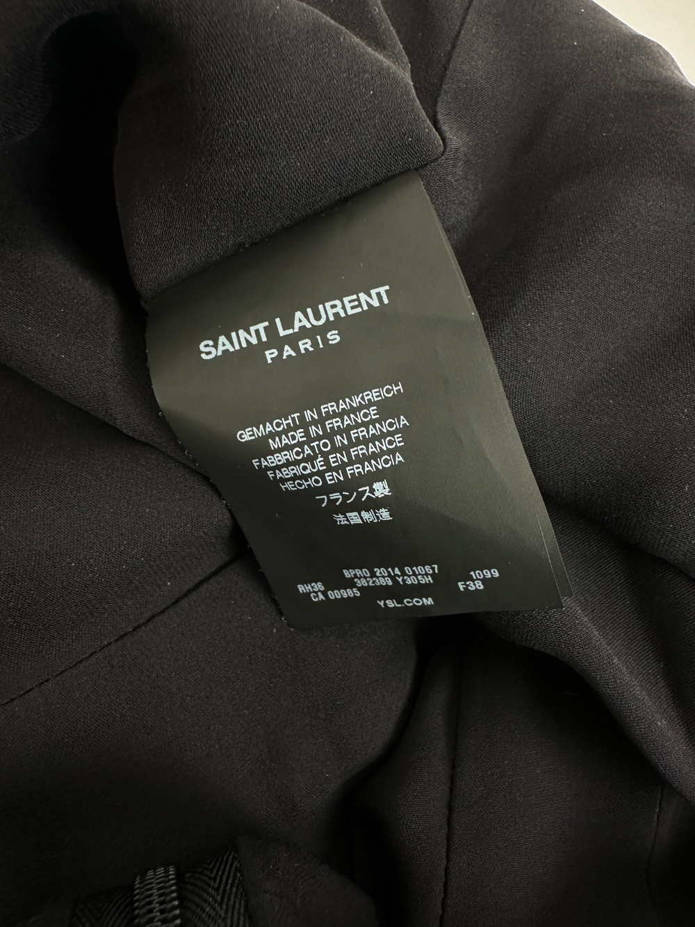 Платье Saint Laurent