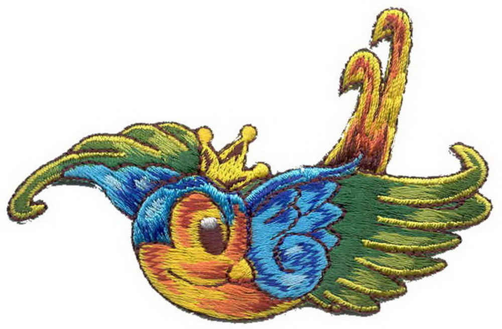 Нашивка Swallow traditional (Ласточка в винтажном стиле)