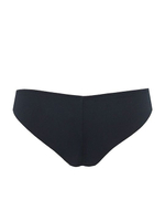 Хлопковые трусы-бразилиана с низкой линией талии (Размер: 4 размер) (Цвет: белый)