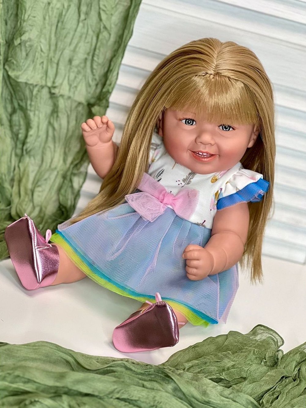 Кукла Manolo Dolls виниловая Diana 47см в пакете (7240)