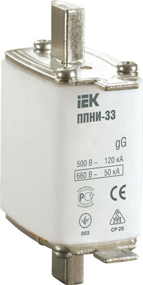 Вставка ППНИ-33 80А ИЭК габарит 0