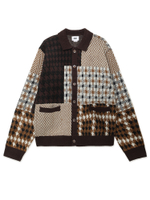 Мужской Кардиган Obey Patchwork