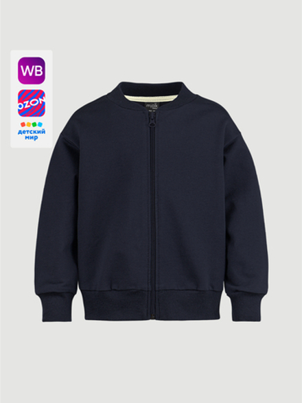 Бомбер Mjölk School Blue