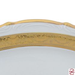 Блюдо овальное Repast Матовая полоса Мария-тереза 28 см 1шт