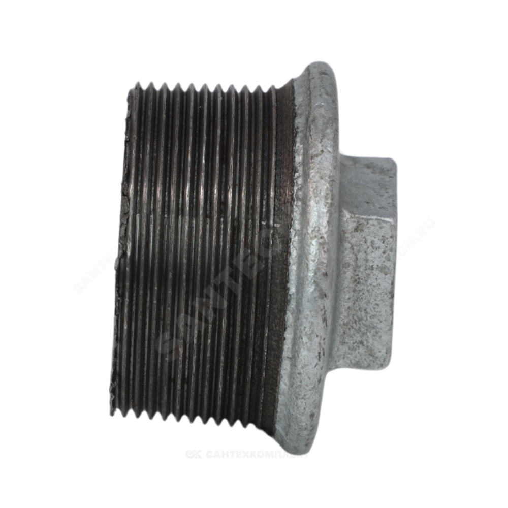 Заглушка чугун оц Ду 15 (1/2") НР Fittex PLUS