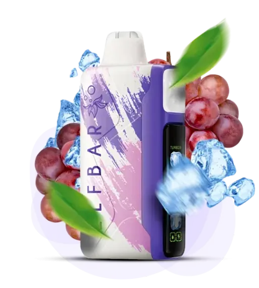 ELF BAR ICE KING - Grape Ice (5% nic)