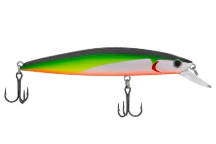 Воблер KYODA Destroyer Minnow-90SP, длина 9,0 см, вес 9.0 гр, цвет P1243, заглубление 0,8-1.3 м.