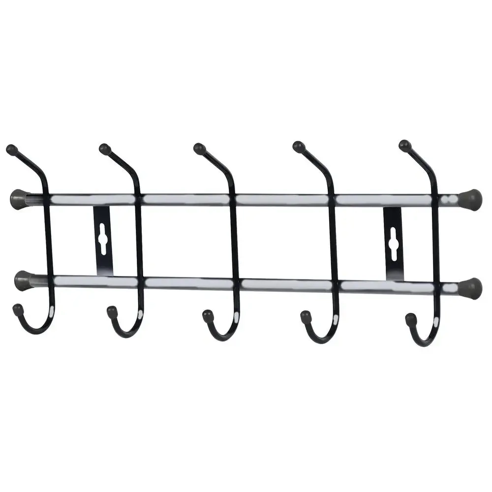 Вешалка настенная 5 крючков, 470, Матовый серый, ВН5/МС