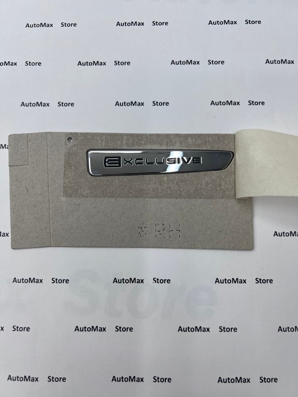 Эмблема Exclusive правая peugeot- citroen. 9804011580 Оригинал