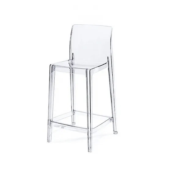 Полубарный стул Ghost прозрачный