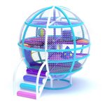 Детский игровой лабиринт «Круглый» 16,2 м² (D2,8*3,3м)