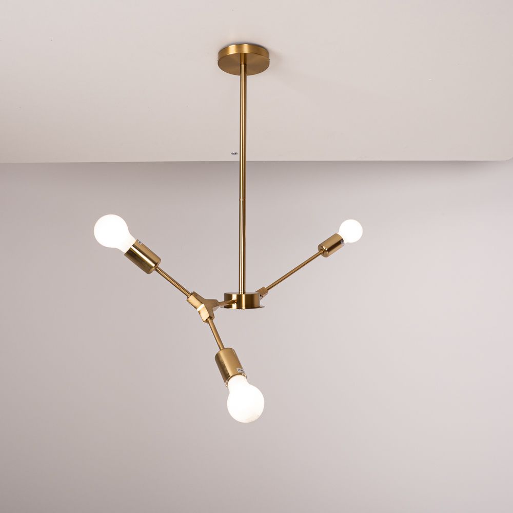 Люстра На Штанге Late D55 Gold By Imperiumloft