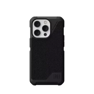 Чехол с поддержкой MAGSAFE Uag Metropolis LT ткань Kevlar для iPhone 14 Pro Max 6.7", цвет черный (Black)