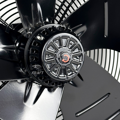 Вентилятор YWF4S-400BF осевой в квадратном фланце 3500 м3/час