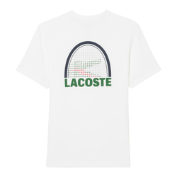 Теннисная футболка Lacoste Tennis x Daniil Medvedev - white