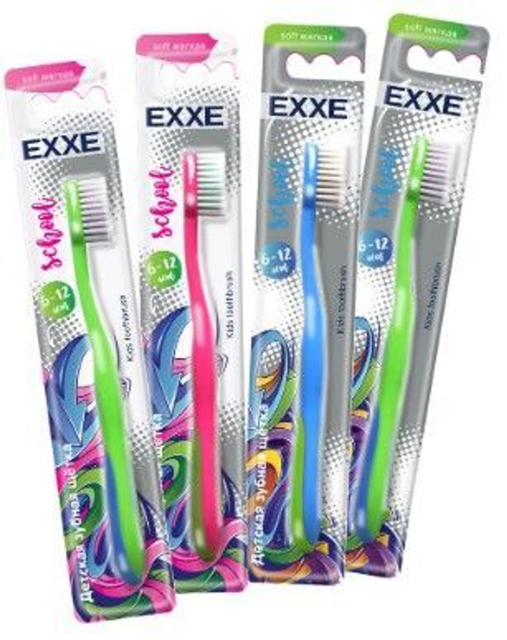 EXXE З/щ Детская Джунгли 6-12 лет (мягкая) *12*48