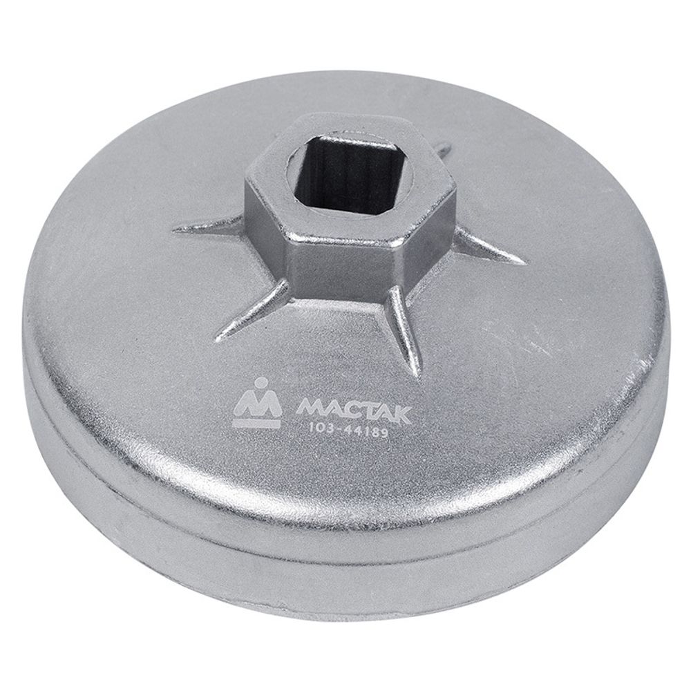 МАСТАК (103-44189) Съемник масляных фильтров, 89 мм, 15 граней, торцевой