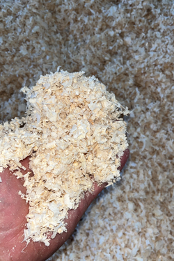 Сухая стружка древесная хвойная ель сосна 27 м3