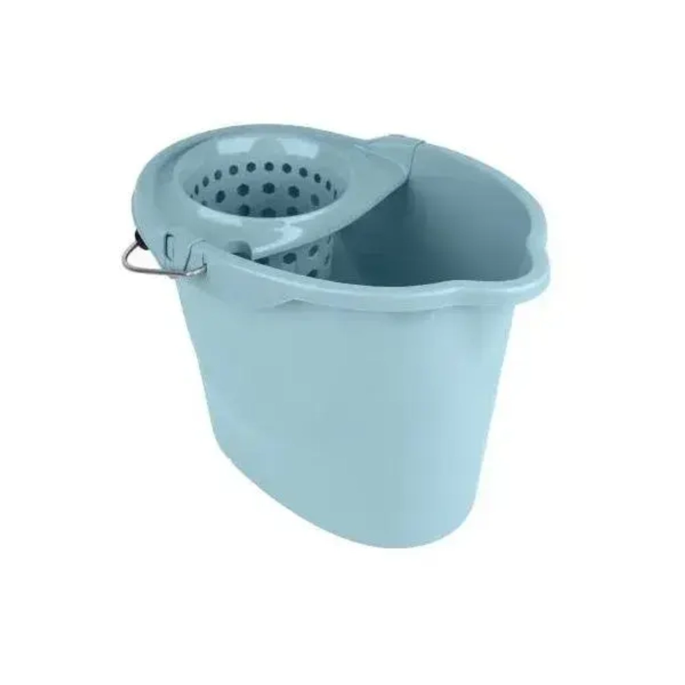 Ведро МОП c отжимом Ориджинал 12л небесный (комплект 12 шт)