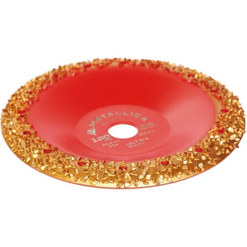 Чашка твердосплавная шлифовальная METALLICA Ultra 180х22,2 мм #14, закругленная, по дереву   901021