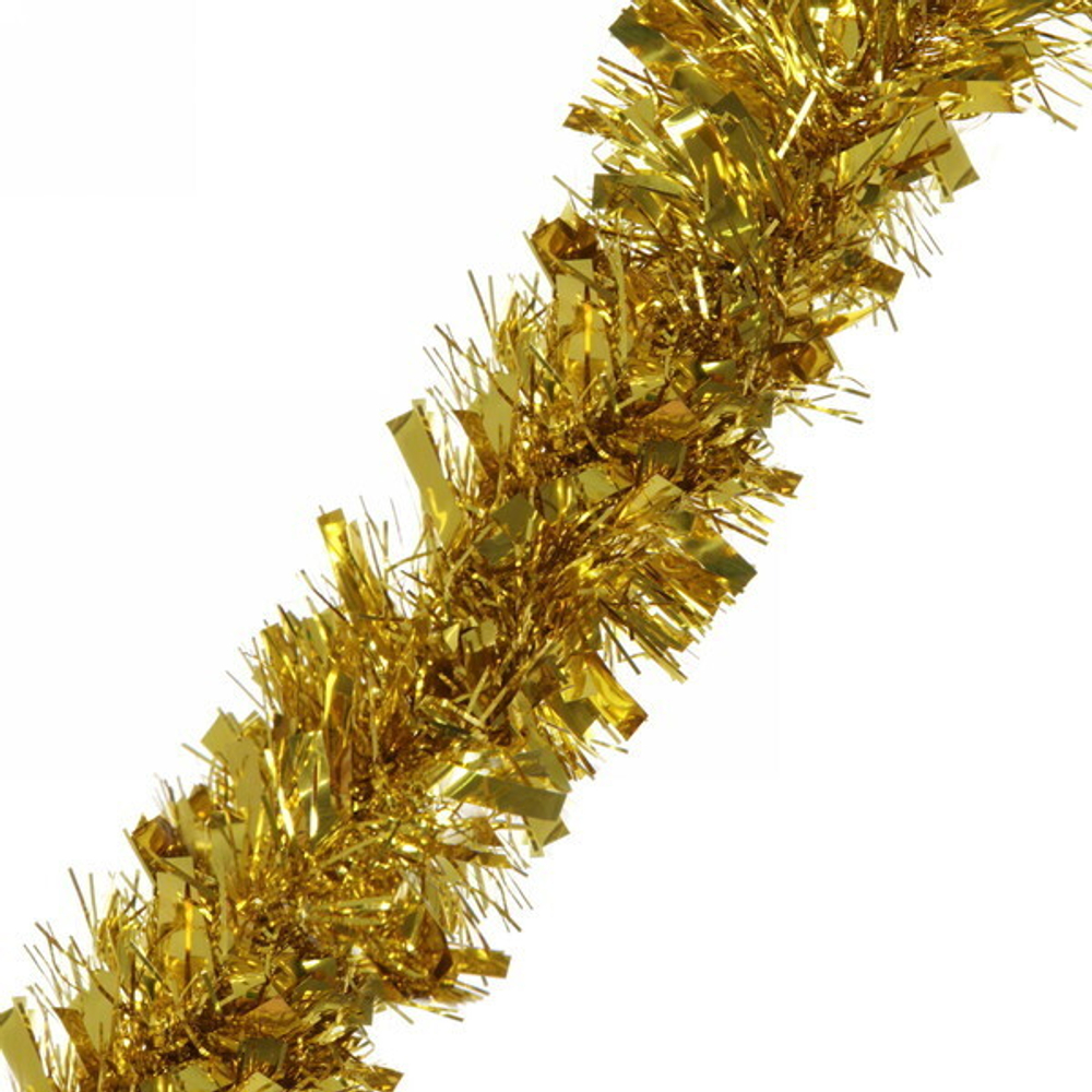 Мишура 2 м 9 см «Праздничное настроение», Золото