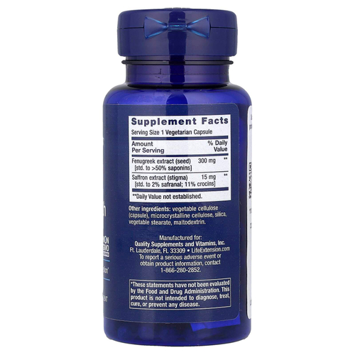 Life Extension, Women's Health, Sexual Health for Her, 60 вегетарианских капсул