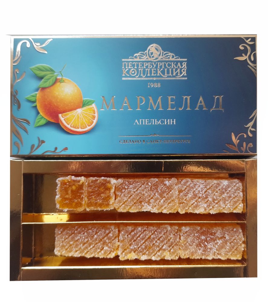 Мармелад Апельсин - Петербургская Коллекция 160 гр