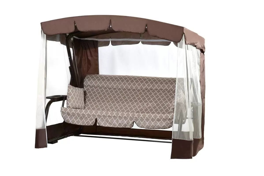 Качели садовые 3-х местные Турин Премиум арт.с1598