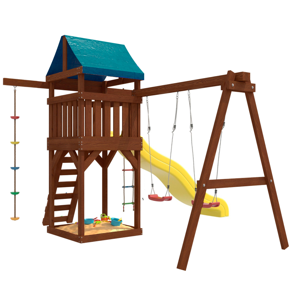 Детская площадка IgroWoods Premium для улицы и дачи ПРДП-1 Premium