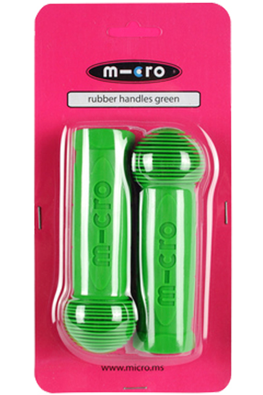 Ручки резиновые зеленые (блистер)