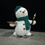 фигура снеговика Художика