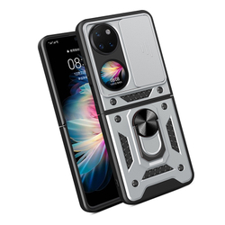 Чехол с кольцом Bumper Case для Huawei P50 Pocket