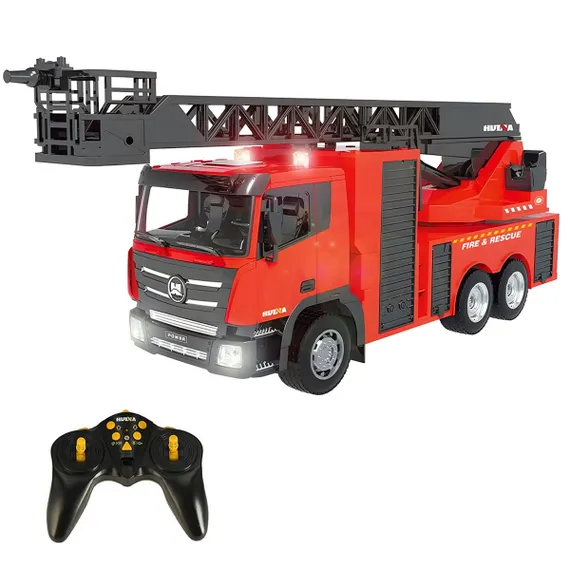 Радиоуправляемая пожарная машина HUI NA TOYS масштаб 1:18 2.4G - HN1361