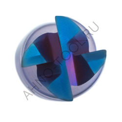 Фреза твердосплавная радиусная  12мм (L=100, l=30, хв=12) Z4 35° по закаленной стали BRHM-4RL-D12.0R