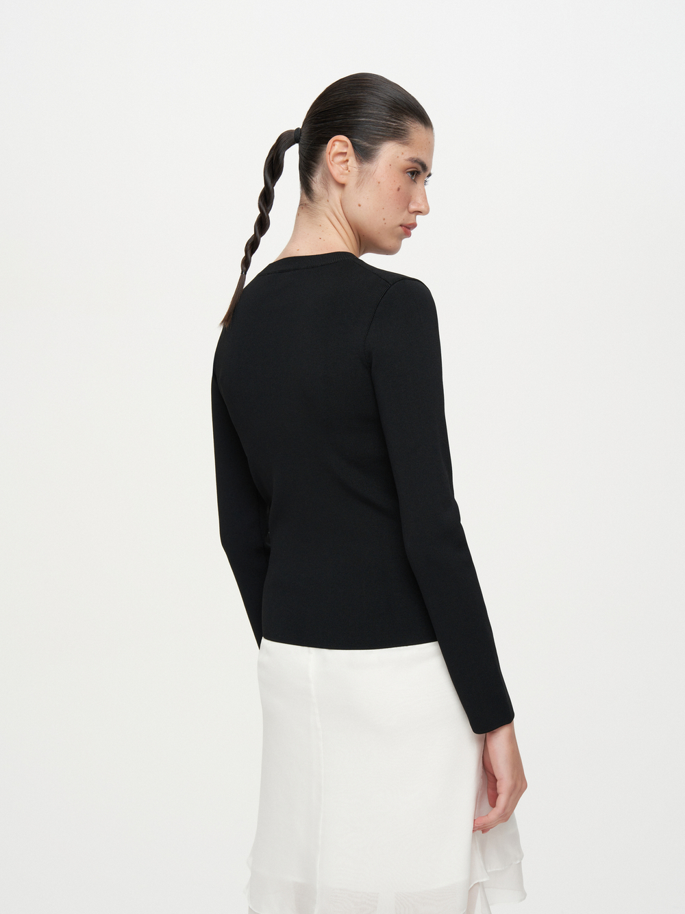 Топ с длинным рукавом