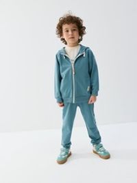 Джоггеры облегченные "Зеленая дымка" с карманами