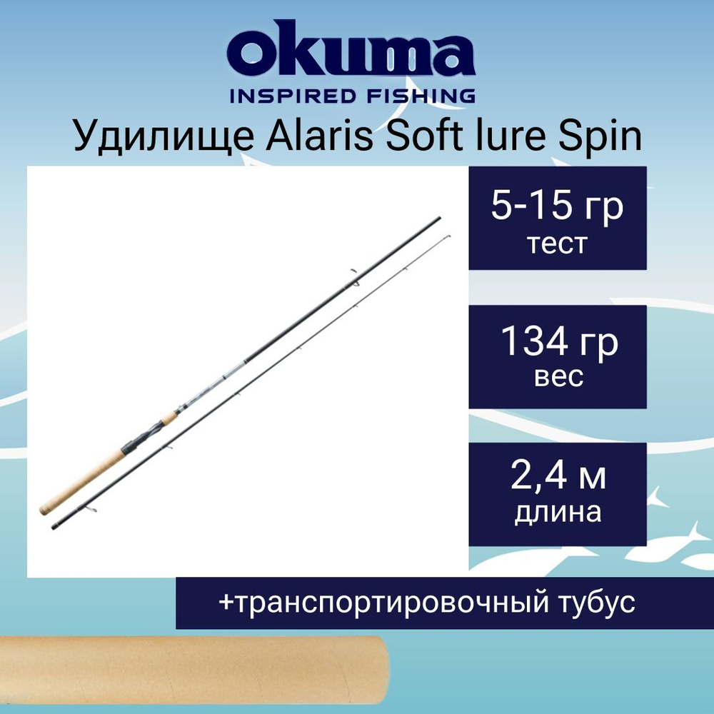 Спиннинг Alaris Soft lure Spin 9'0'' 270cm 5-15g 2sec